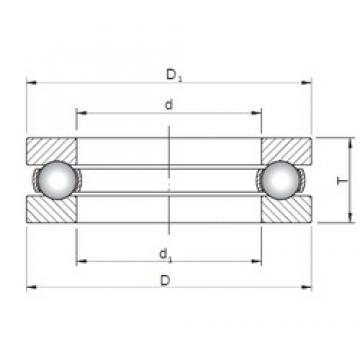 ISO 51205 Thrust Ball Bearings