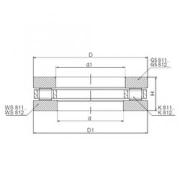 ISO 81215 Thrust Roller Bearings