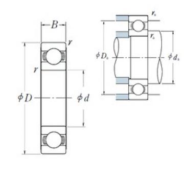 NSK 68/630 Deep Groove Ball Bearings 630 mm x 780 mm x 69 mm 