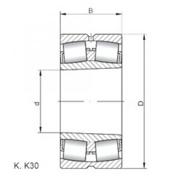 ISO 24026 K30W33 Spherical Roller Bearings 130 mm x 200 mm x 69 mm 