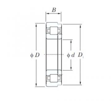 KOYO NUP1016 Cylindrical Roller Bearings 80 mm x 125 mm x 22 mm 