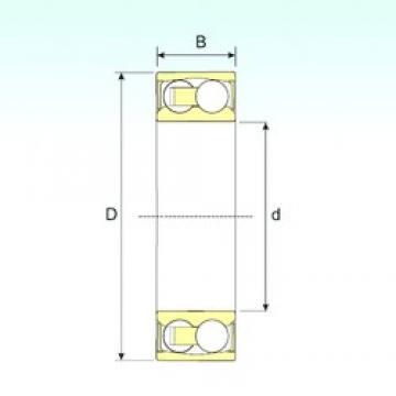 ISB 2303-2RSTN9 Self-Aligning Ball Bearings 17 mm x 47 mm x 19 mm 