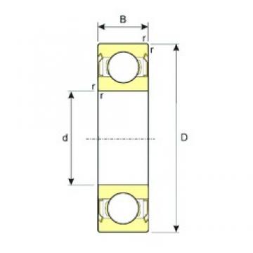 ISB SS 61812-2RS Deep Groove Ball Bearings 60 mm x 78 mm x 10 mm 