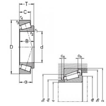 NKE 30209 Tapered Roller Bearings 45 mm x 85 mm x 19 mm 