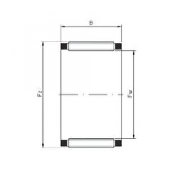 Loyal K115x123x27 Needle Roller Bearings