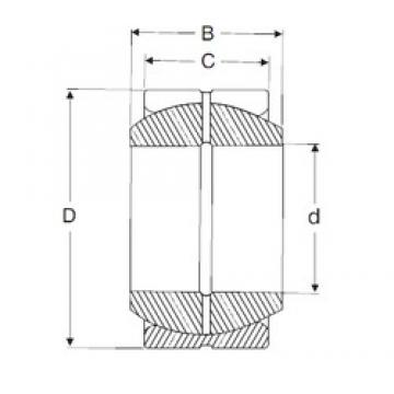 SIGMA GEH 40 ES Plain Bearings 40 mm x 68 mm x 40 mm 