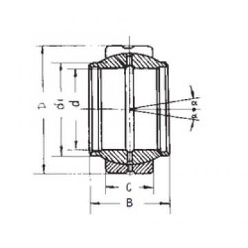 FBJ GEEW100ES Plain Bearings 100 mm x 150 mm x 100 mm 