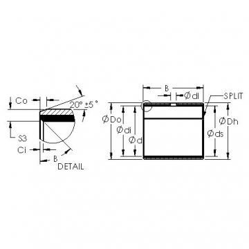 AST AST11 3040 Plain Bearings