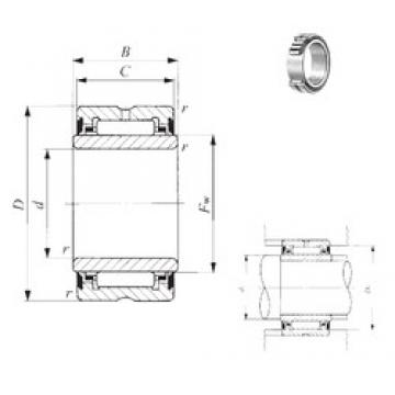 IKO NA 4926UU Needle Roller Bearings 130 mm x 180 mm x 51 mm 