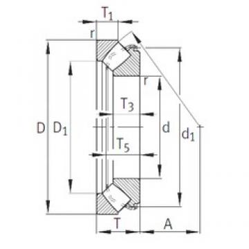 INA 29422-E1 Thrust Roller Bearings