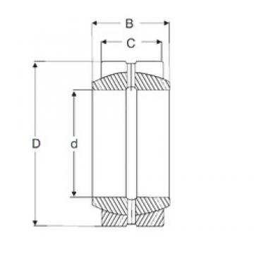 SIGMA GEZ 212 ES Plain Bearings 69,85 mm x 111,125 mm x 61,112 mm 