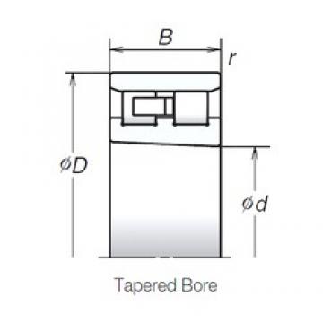 NSK NN3922MBKR Cylindrical Roller Bearings 110 mm x 150 mm x 30 mm 