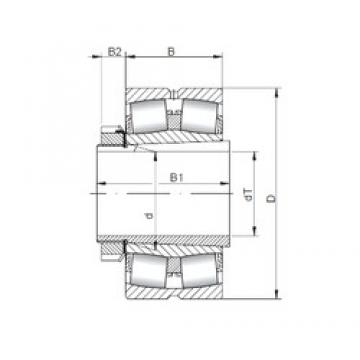 Loyal 20210 KC+H210 Spherical Roller Bearings 50 mm x 90 mm x 20 mm 