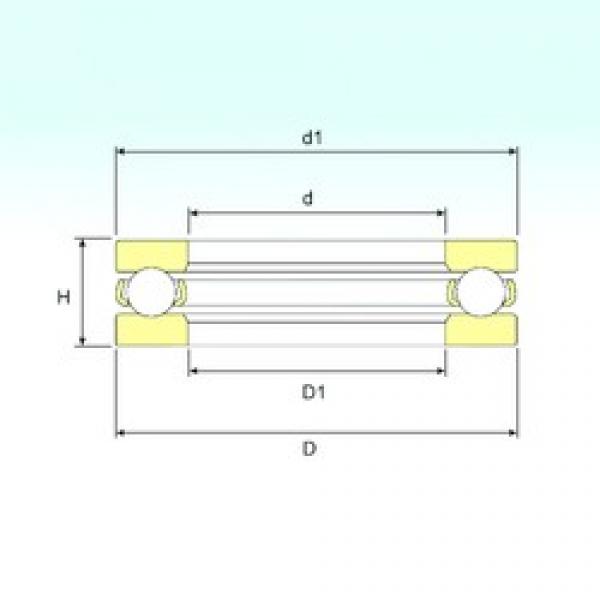 ISB 51152 M Thrust Ball Bearings