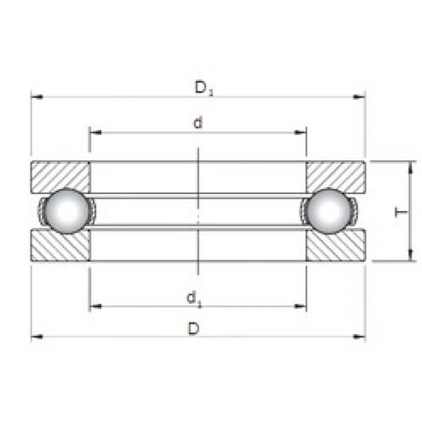 ISO 51205 Thrust Ball Bearings