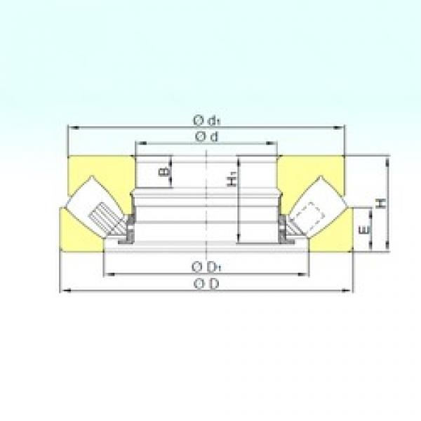 ISB 29334 M Thrust Roller Bearings 170 mm x 280 mm x 49,6 mm 