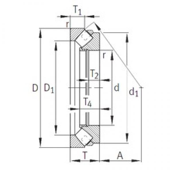 INA 294/630-E1-MB Thrust Roller Bearings