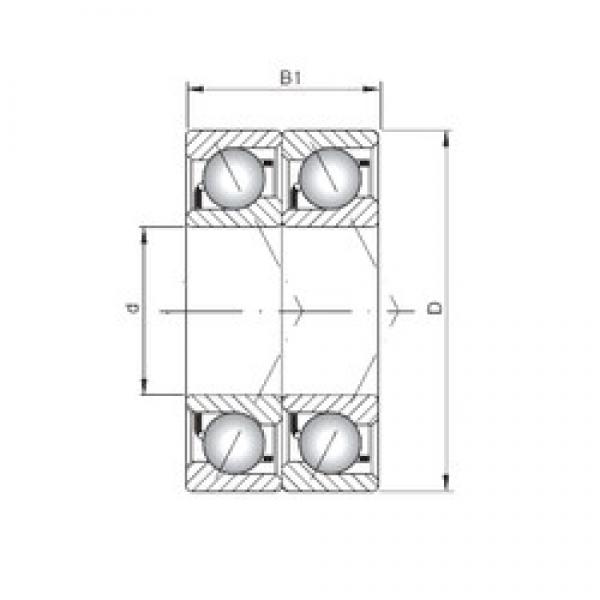 ISO 7407 ADT Angular Contact Ball Bearings