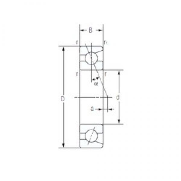 NACHI 7001C Angular Contact Ball Bearings 12 mm x 28 mm x 8 mm 