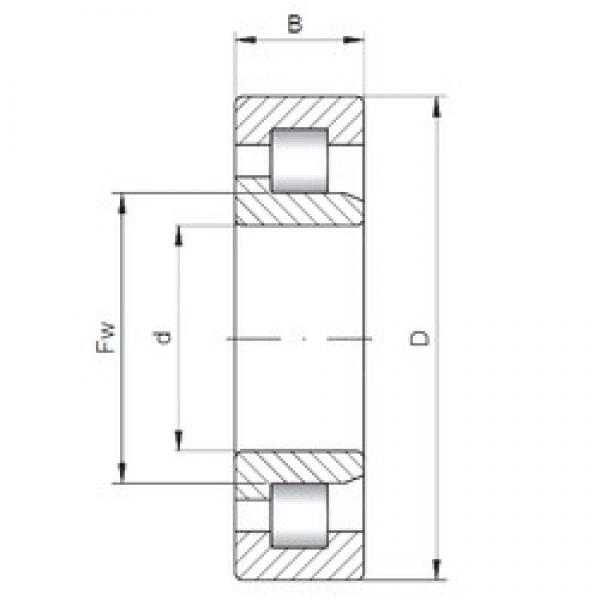 ISO NJ1064 Cylindrical Roller Bearings 320 mm x 480 mm x 74 mm 