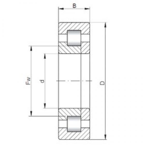 ISO NUP216 Cylindrical Roller Bearings 80 mm x 140 mm x 26 mm 