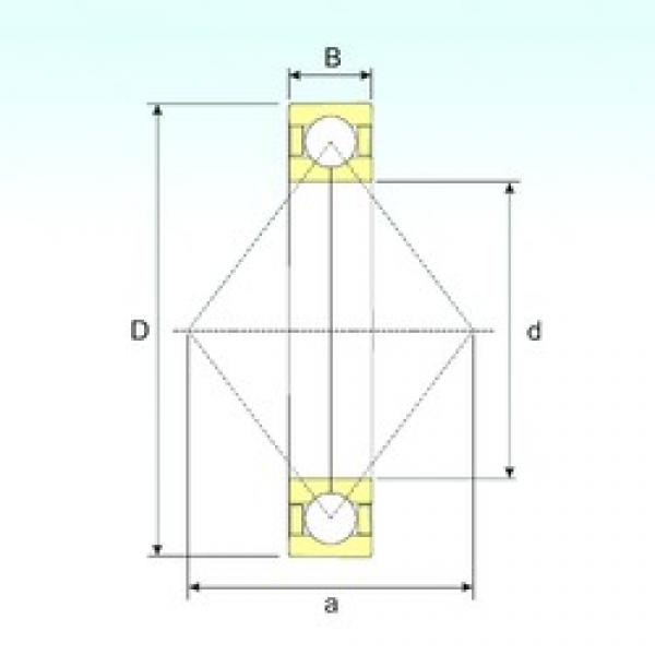 ISB QJ 2324 N2 Angular Contact Ball Bearings 120 mm x 260 mm x 86 mm 