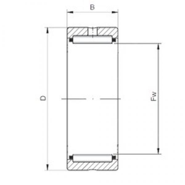 ISO RNA4007 V Needle Roller Bearings