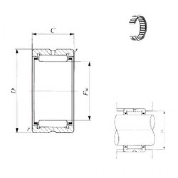 IKO TAF 8510525 Needle Roller Bearings