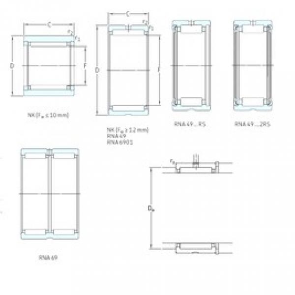 SKF RNA4830 Needle Roller Bearings