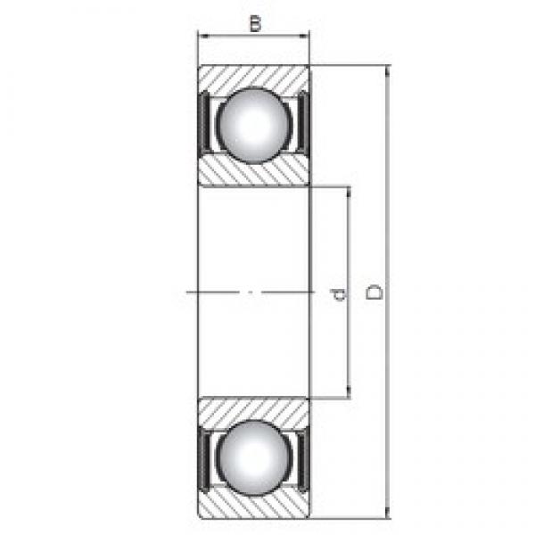 ISO 62312-2RS Deep Groove Ball Bearings 60 mm x 130 mm x 46 mm 