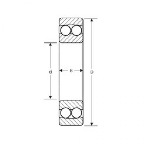 SIGMA 1214 Self-Aligning Ball Bearings 70 mm x 125 mm x 24 mm 