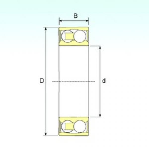 ISB 2211-2RSTN9 Self-Aligning Ball Bearings 55 mm x 100 mm x 25 mm 