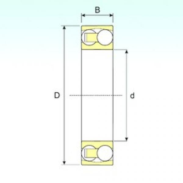 ISB 2207 TN9 Self-Aligning Ball Bearings 35 mm x 72 mm x 23 mm 