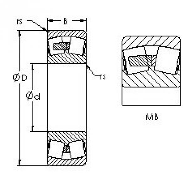 AST 24034MB Spherical Roller Bearings