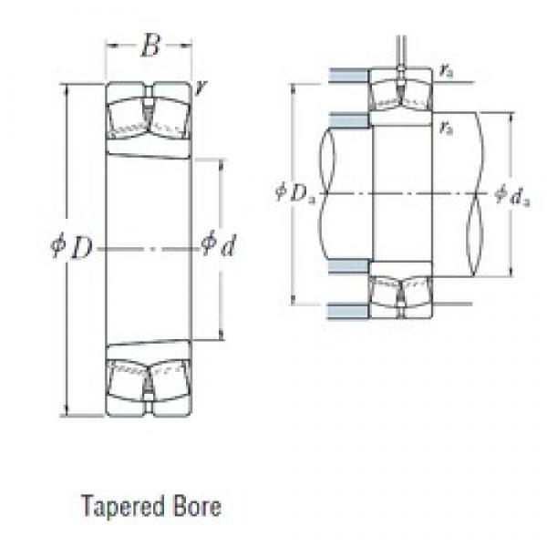 NSK 22224EAKE4 Spherical Roller Bearings 120 mm x 215 mm x 58 mm 