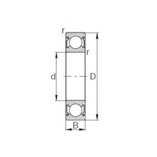 KBC 6311ZZ Deep Groove Ball Bearings 55 mm x 120 mm x 29 mm 