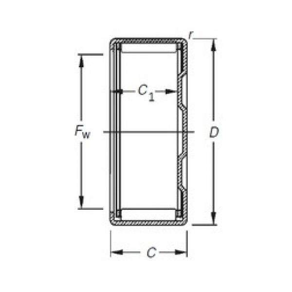 Timken BK2516 Needle Roller Bearings