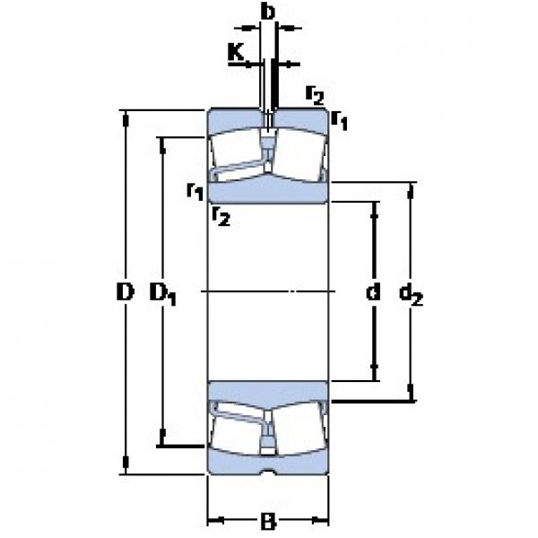 SKF 22320 E Spherical Roller Bearings 100 mm x 215 mm x 73 mm 