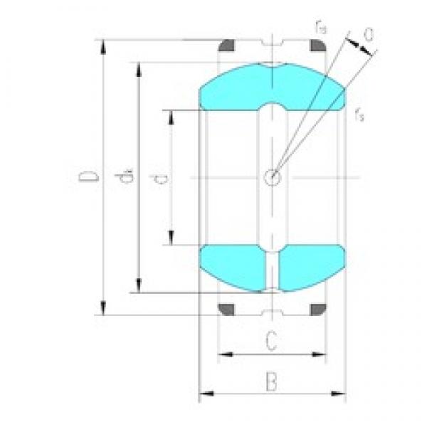 LS GEC400XS Plain Bearings 400 mm x 540 mm x 190 mm 