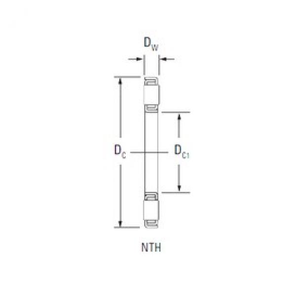 Timken NTH-3460 Thrust Roller Bearings