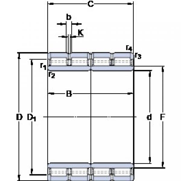 SKF 319155 Cylindrical Roller Bearings 460 mm x 650 mm x 470 mm 